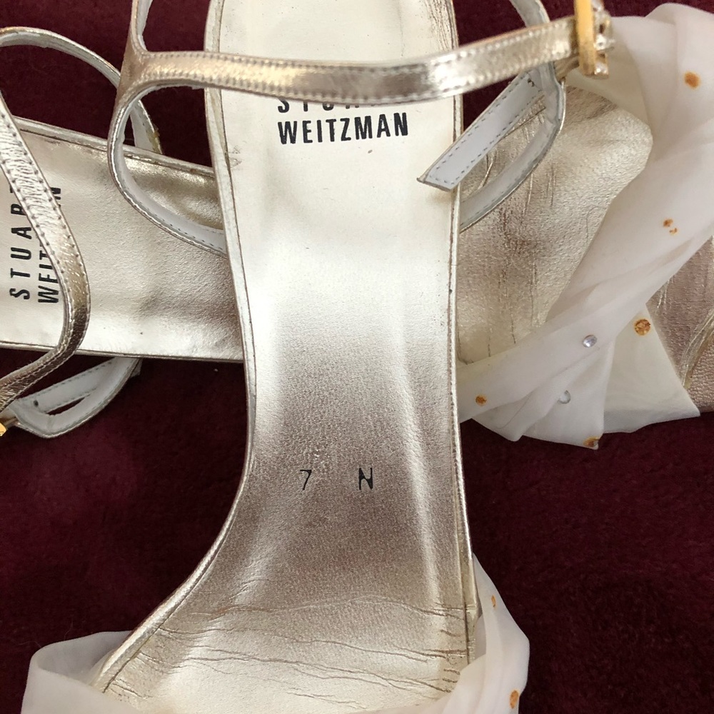 Stuart Weitzman pumps. Special occasion wear.